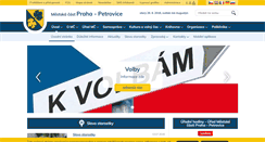 Desktop Screenshot of prahapetrovice.cz